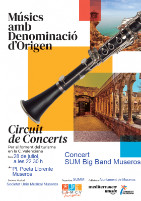 Pàgina de facebook SUM Big Band Museros - Societat Unió Musical Museros